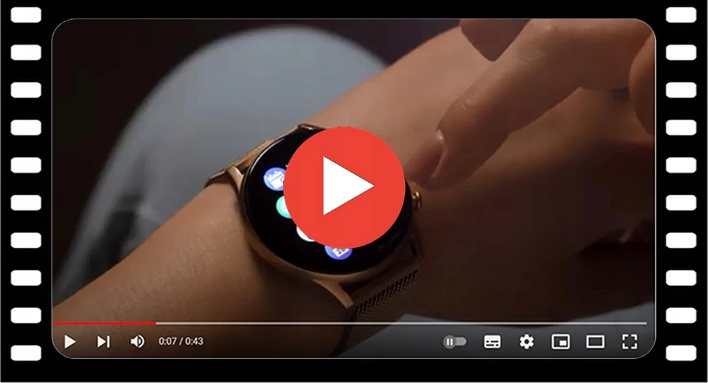 Išmanusis laikrodis WonderWatch, 4 keičiami dirželiai