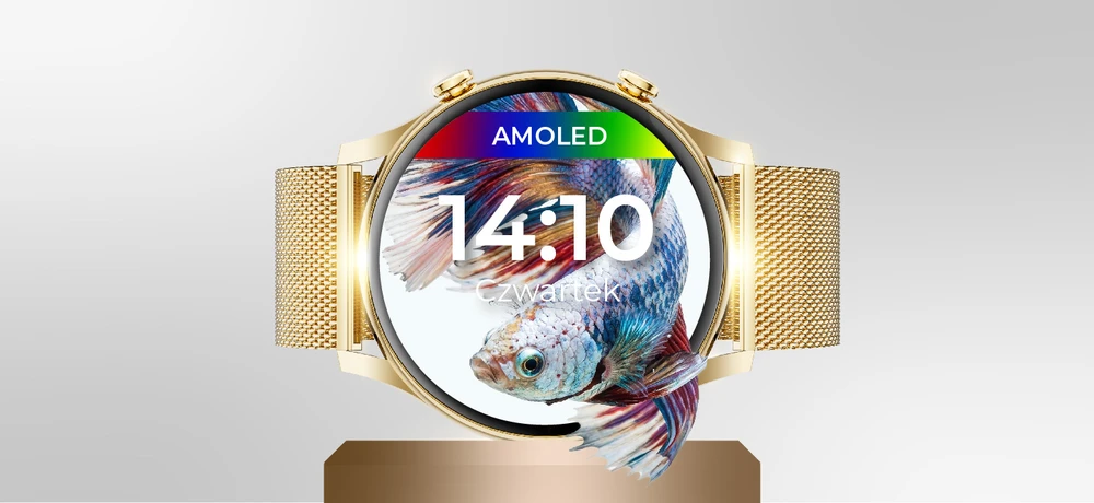 Išmanusis laikrodis WonderWatch, auksinės spalvos