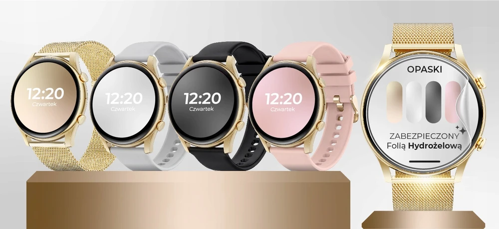 Išmanusis laikrodis WonderWatch, auksinės spalvos