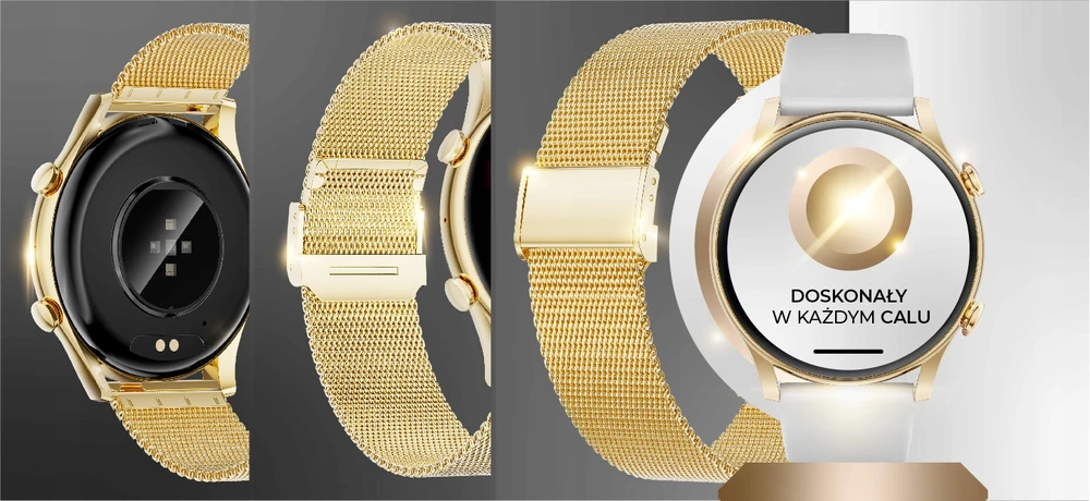 Išmanusis laikrodis WonderWatch, auksinės spalvos