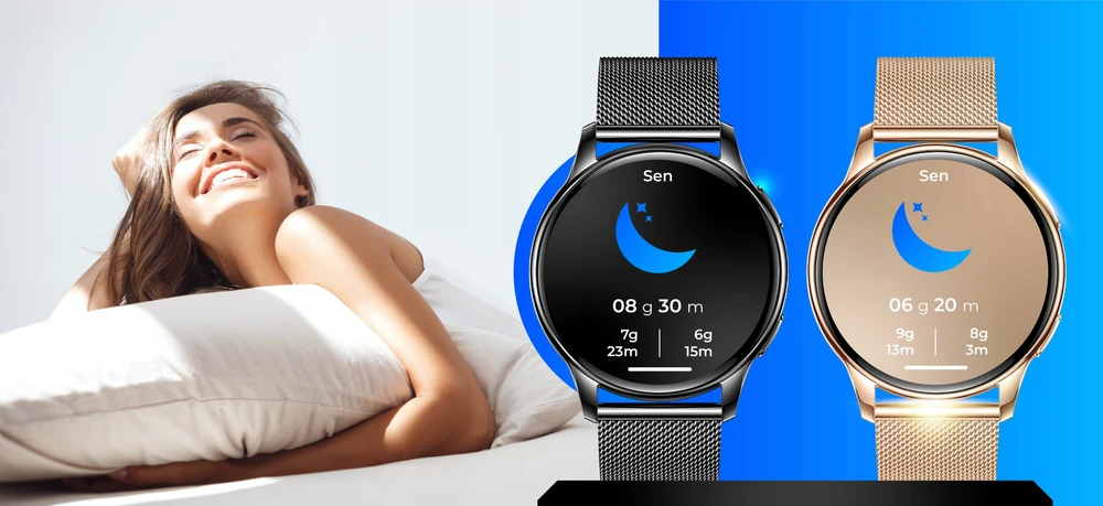 Išmanusis laikrodis WonderWatch Mi5, 4 dirželiai