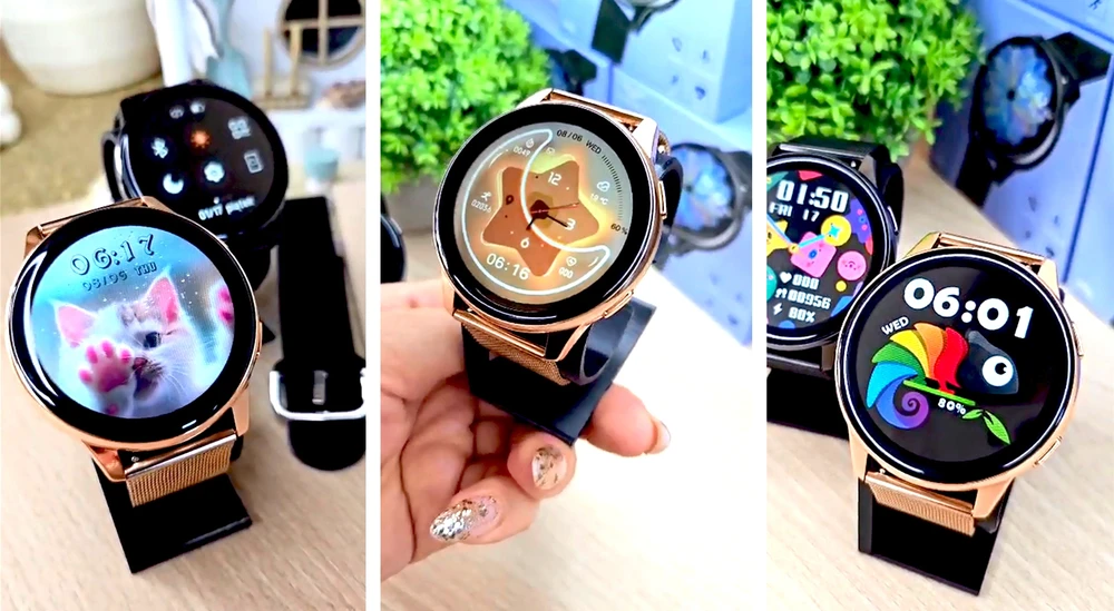 Išmanusis laikrodis WonderWatch Mi5, 4 dirželiai