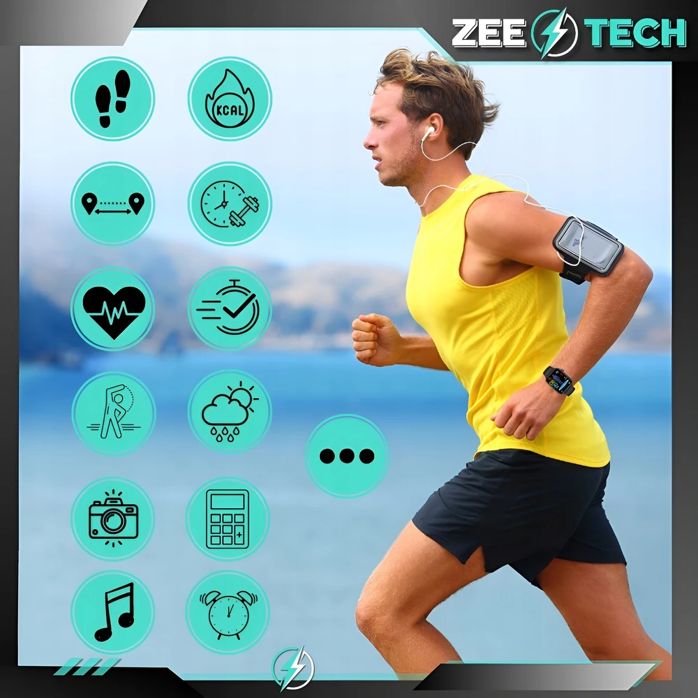 Išmanusis laikrodis ZeeTech, 2 dirželiai