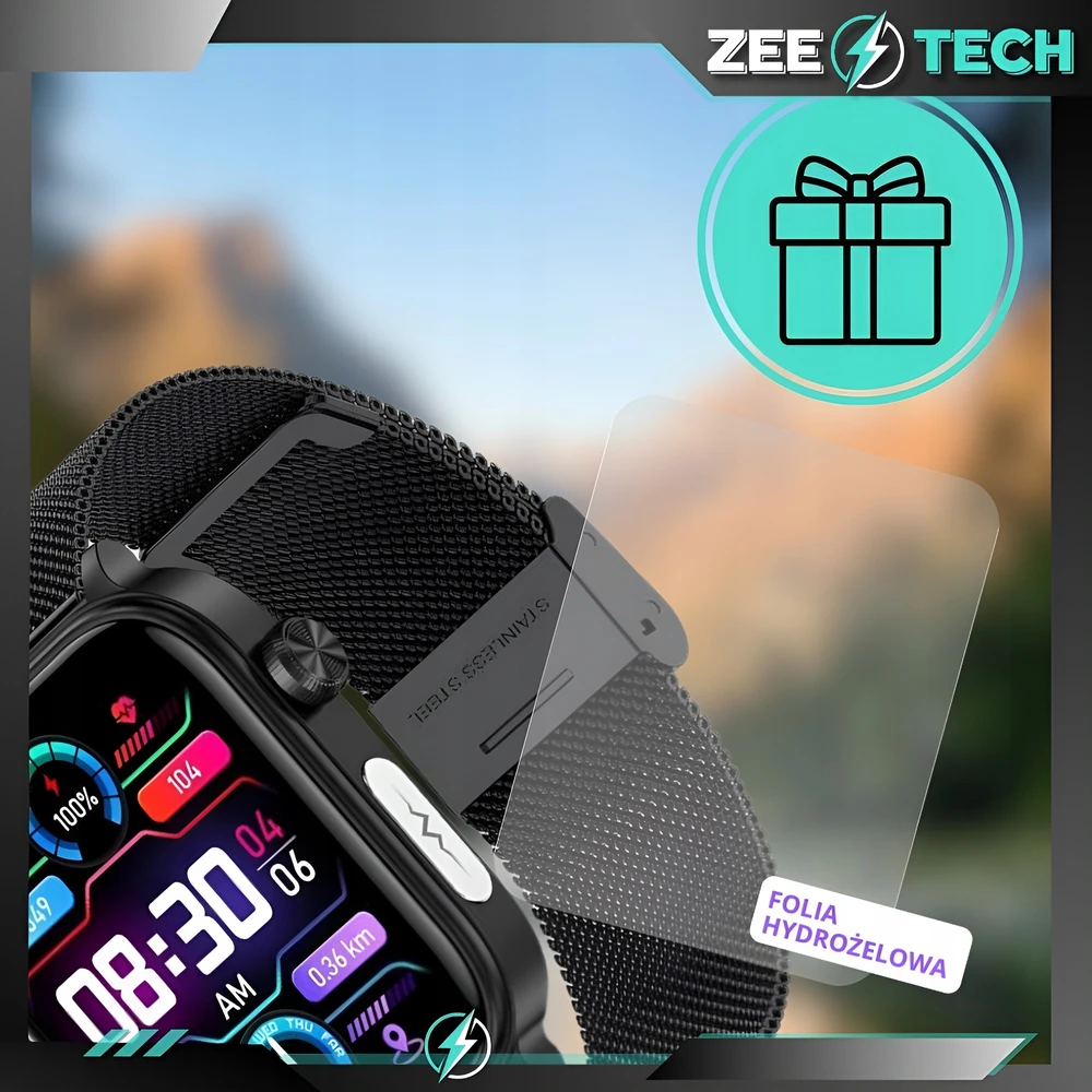 Išmanusis laikrodis ZeeTech, 2 dirželiai