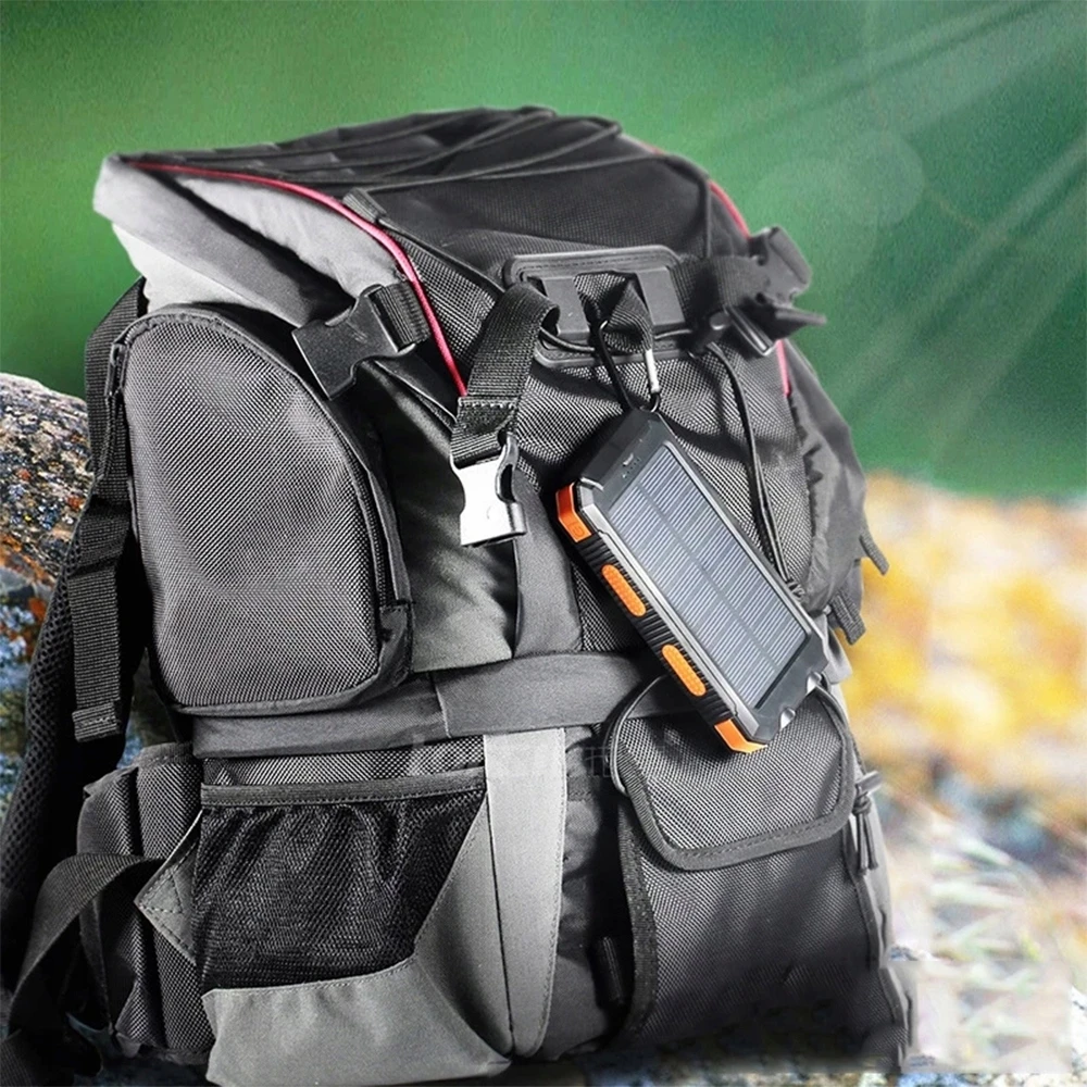 Išorinė baterija 30 000 mAh su LED žibintuvėliu