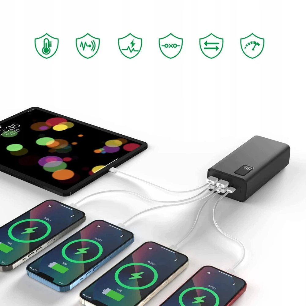 Išorinė baterija, 50 000 mAh