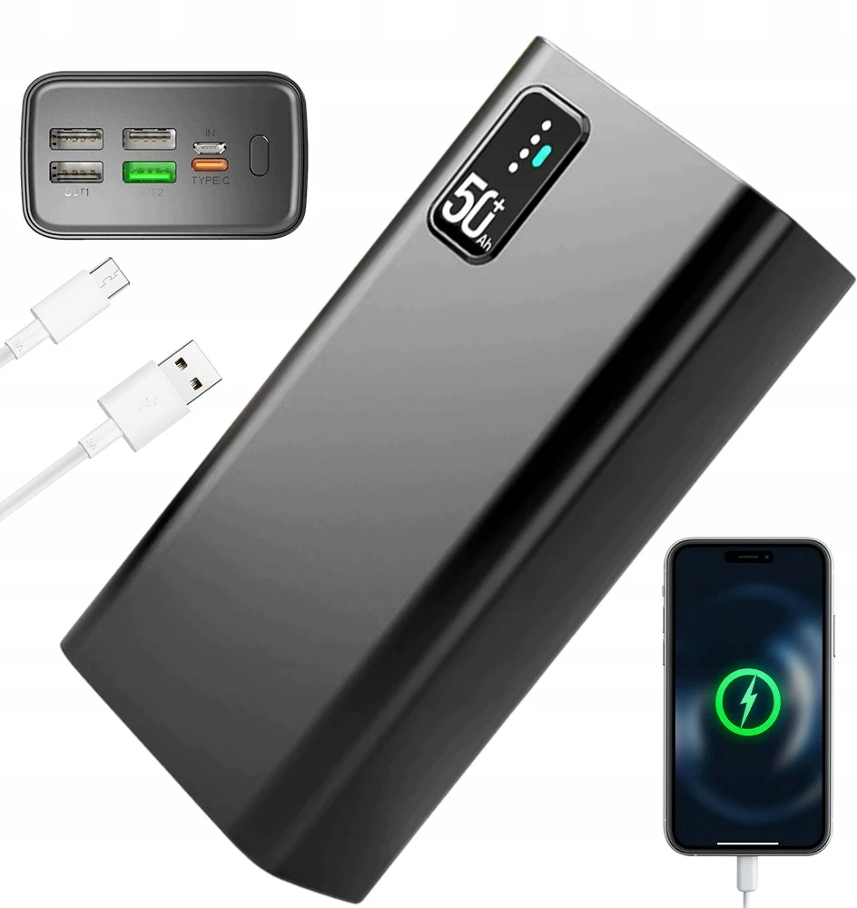 Išorinė baterija, 50 000 mAh