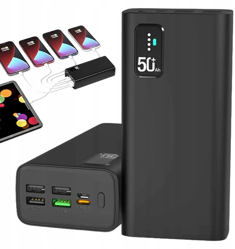 Išorinė baterija, 50 000 mAh