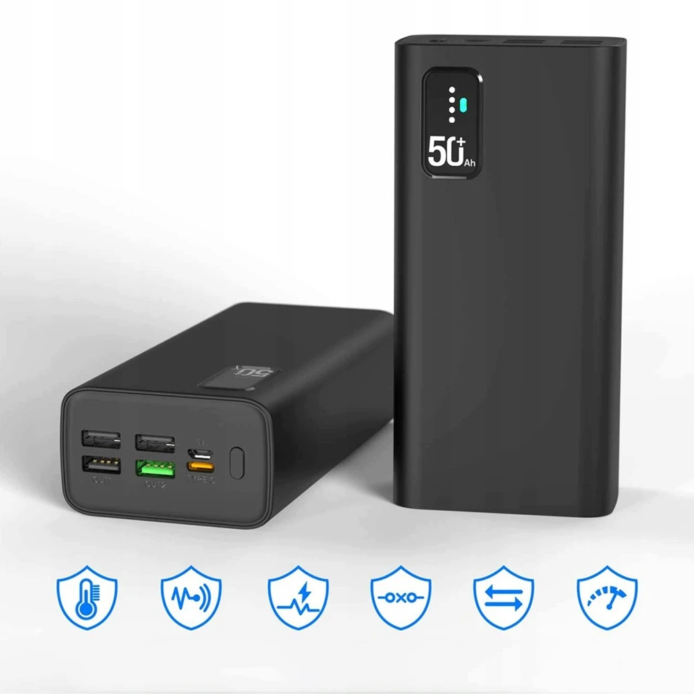 Išorinė baterija, 50 000 mAh