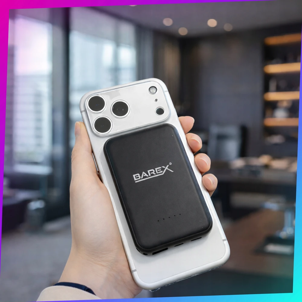 Išorinė baterija BAREX, 5000 mAh