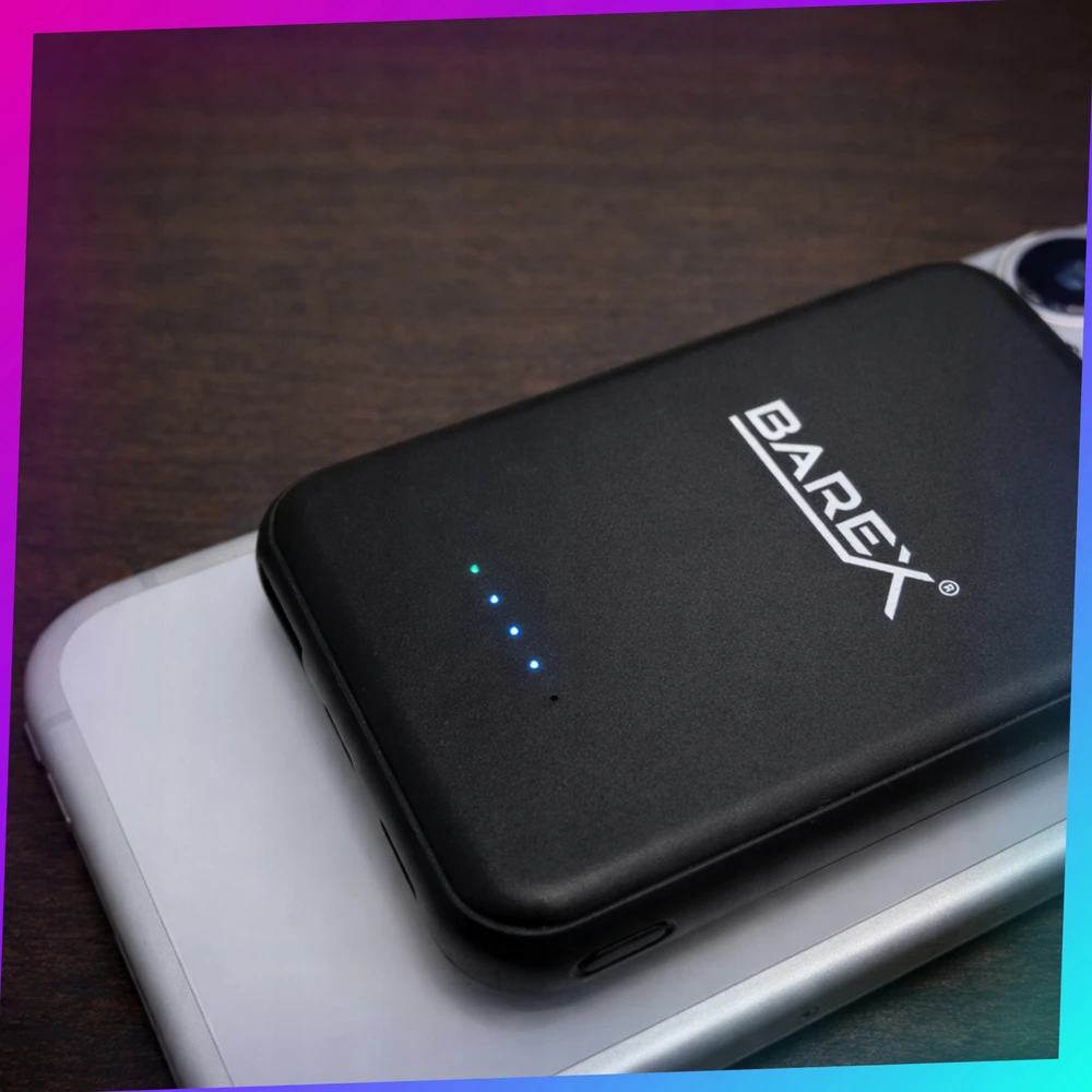 Išorinė baterija BAREX, 5000 mAh