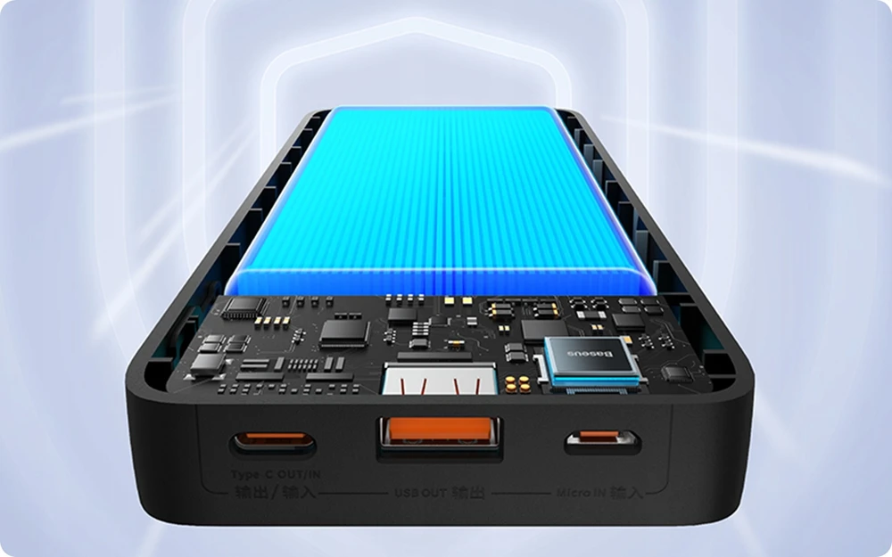 Išorinė baterija Baseus, 20 000 mAh