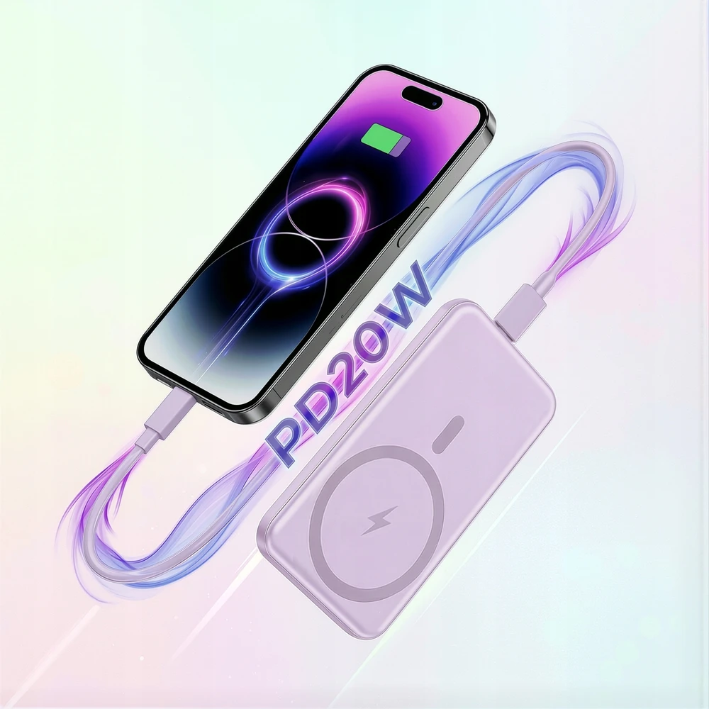 Išorinė baterija Boste, 5000 mAh