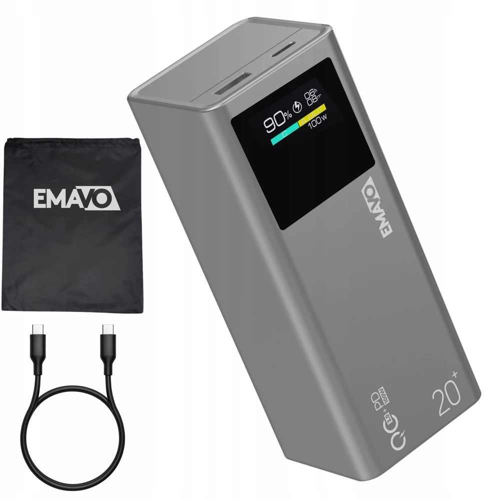 Išorinė baterija Emavo, 20 000 mAh