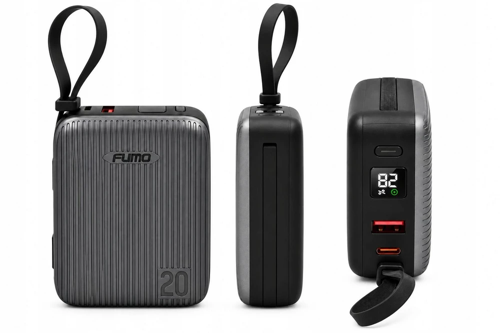 Išorinė baterija FUMO, 20 000 mAh