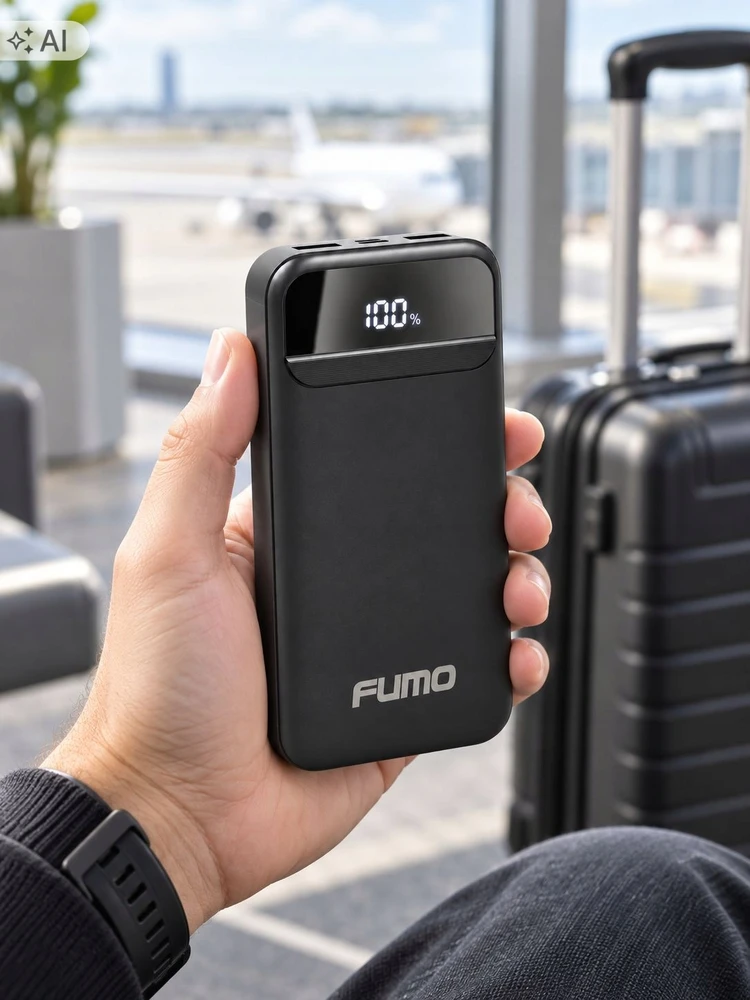 Išorinė baterija FUMO, 20 000 mAh