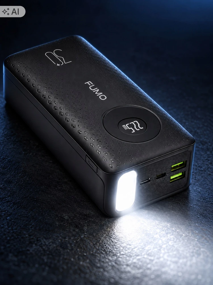 Išorinė baterija FUMO, 30 000 mAh