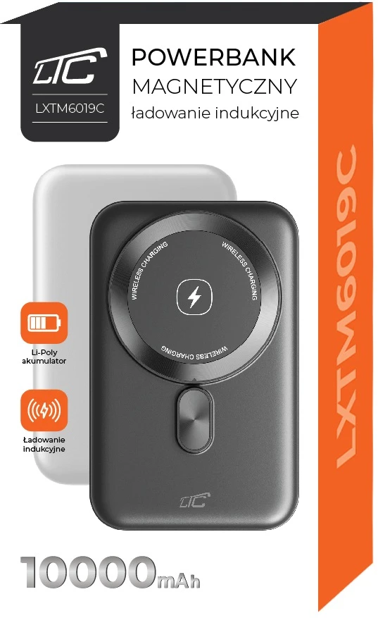 Išorinė baterija LTC, 10 000 mAh
