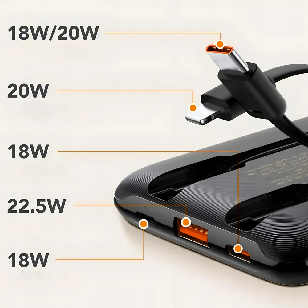 Išorinė baterija Matnox, 10 000 mAh