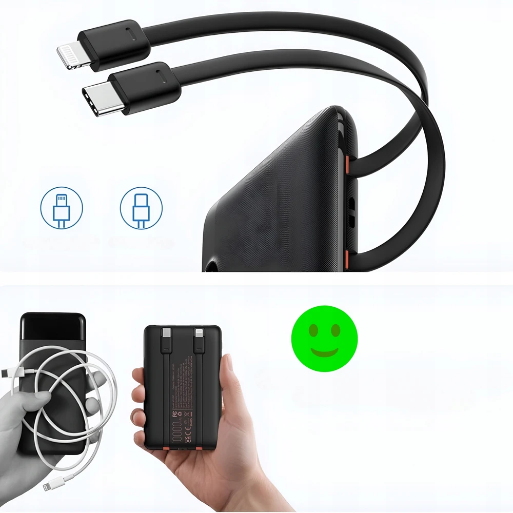 Išorinė baterija Matnox, 10 000 mAh