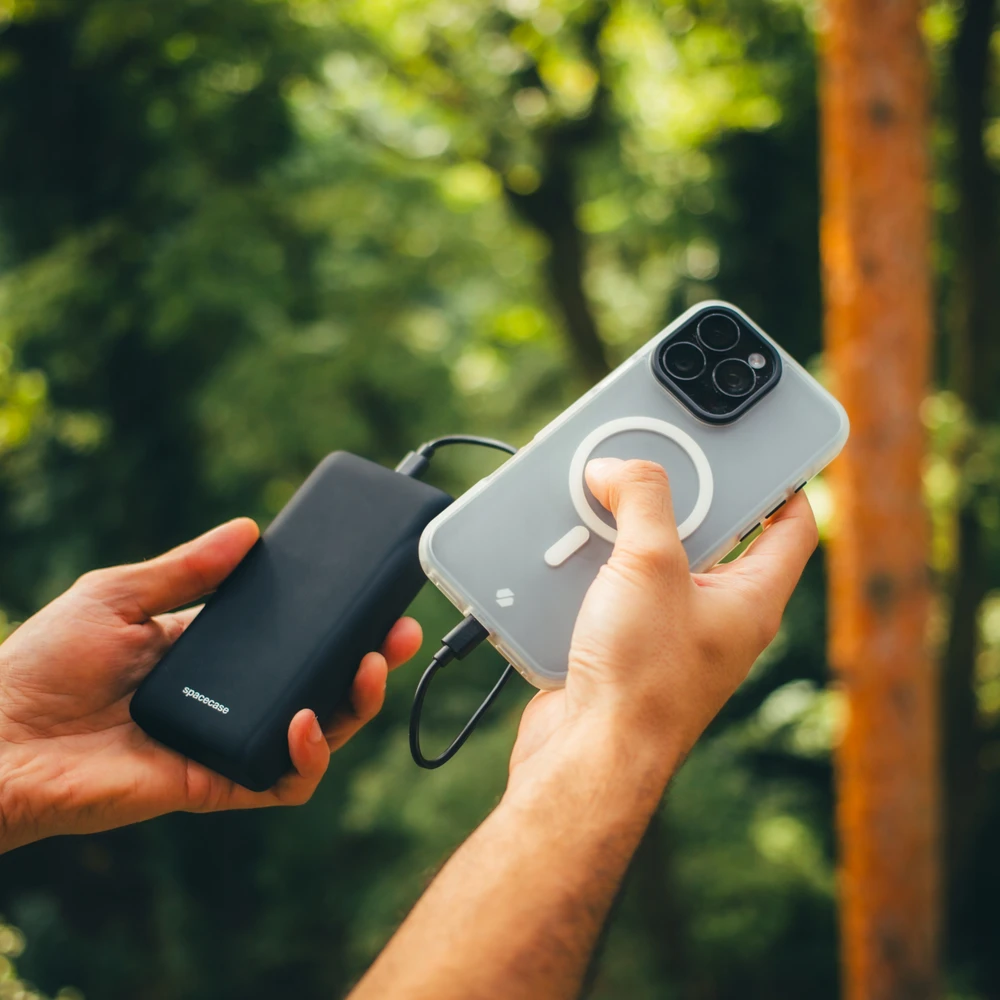 Išorinė baterija Spacecase PowerGo, 20 000 mAh
