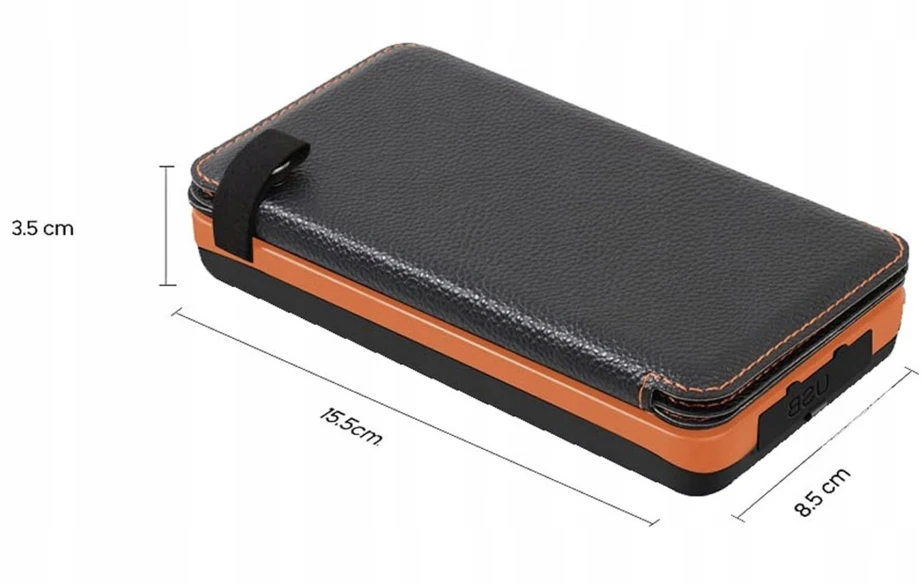 Išorinė baterija su saulės įkrovikliu, 25 000 mAh