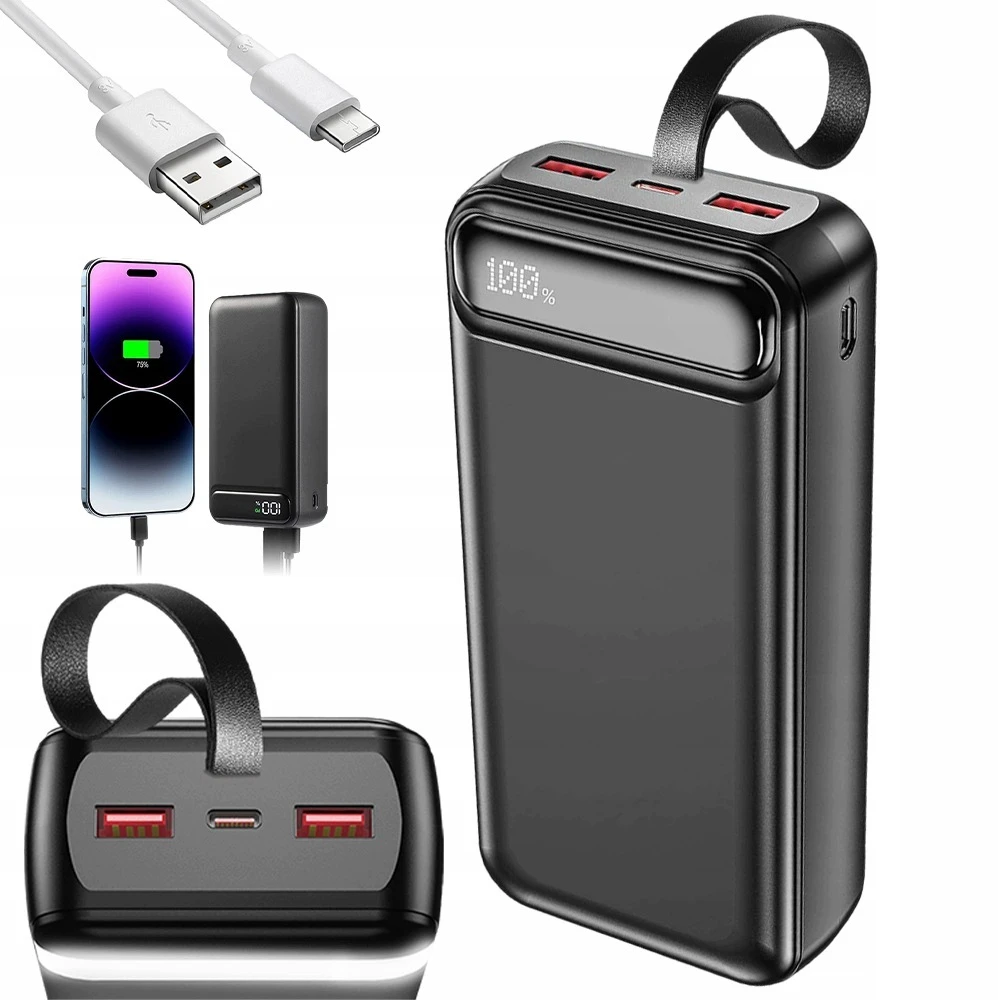 Išorinė baterija Teltech, 50 000 mAh