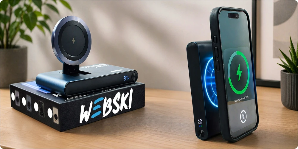 Išorinė baterija Webski, 10 000 mAh
