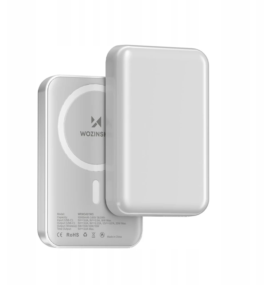 Išorinė baterija Wozinsky, 10000 mAh