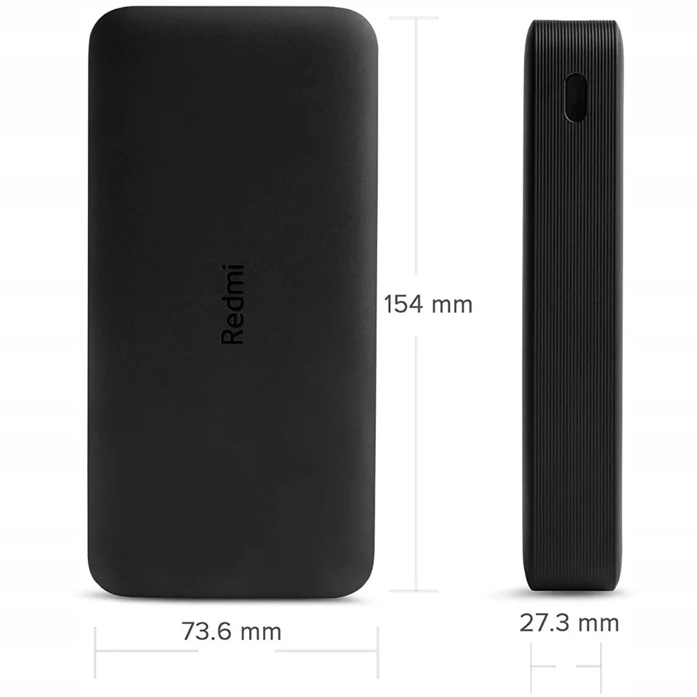 Išorinė baterija Xiaomi Redmi, 20 000 mAh
