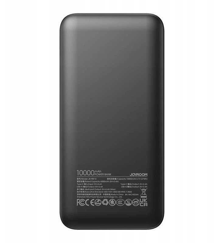 Joyroom 10000 mAh powerbank – 2×USB-A + USB-C, greitas ir stilingas
