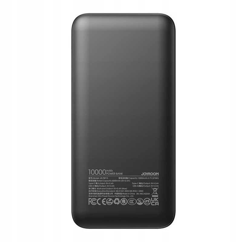 Joyroom 10000 mAh powerbank – 2×USB-A + USB-C, greitas ir stilingas