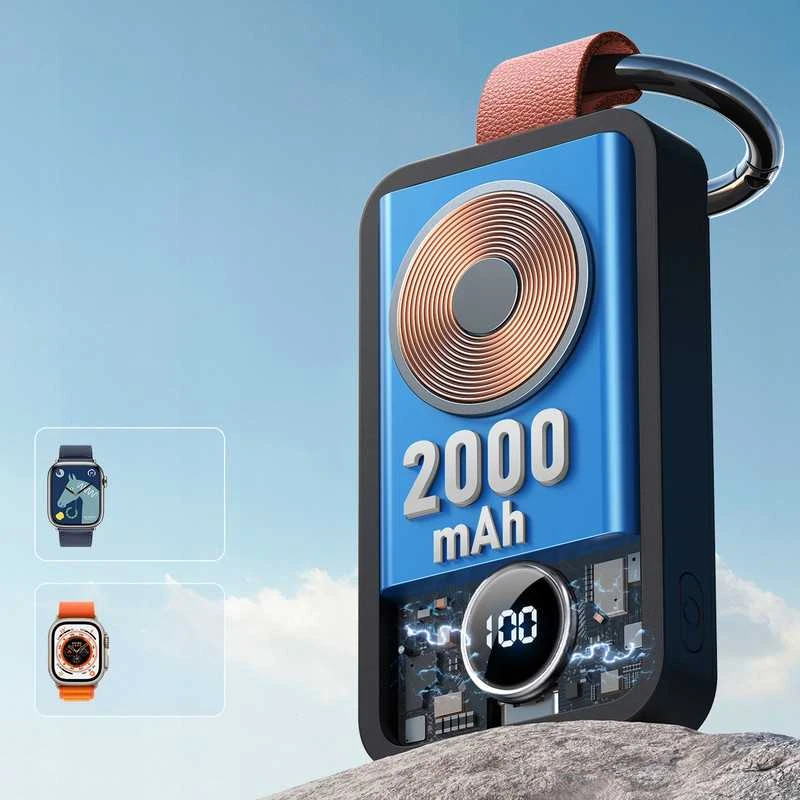 Joyroom mini powerbankas 2000 mAh – Apple Watch ir kitų laikrodžių įkrovimui