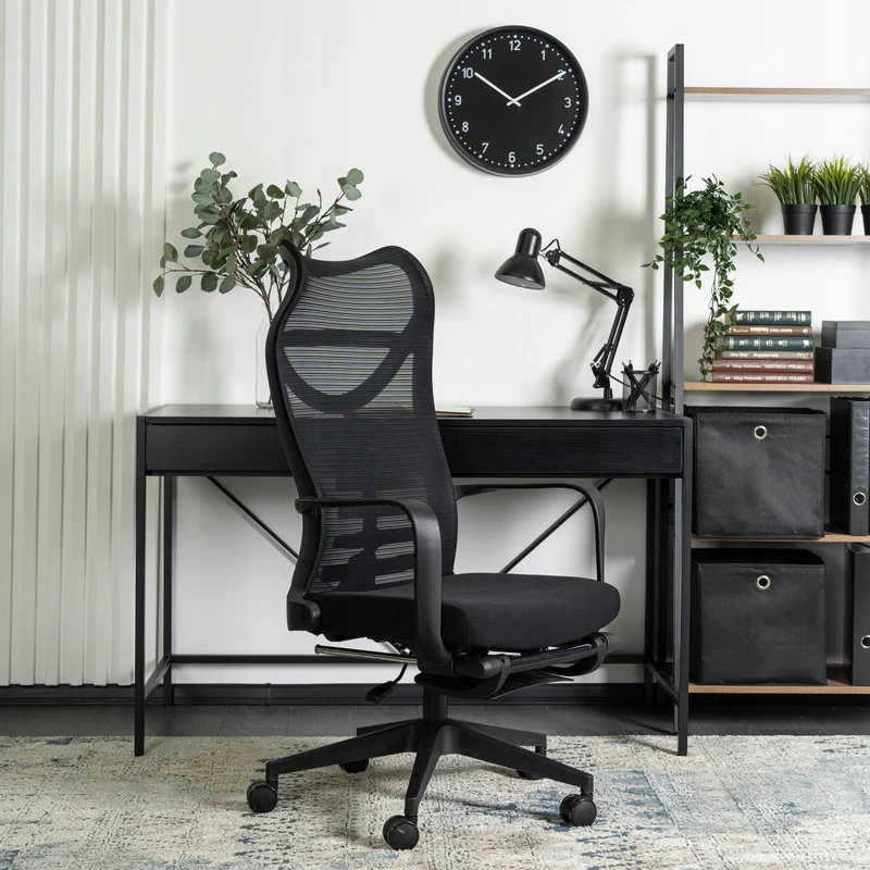 Juoda ergonominė biuro kėdė ACTON