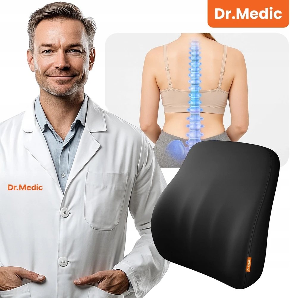 Juosmens pagalvė Dr.Medic, 37 × 38 cm