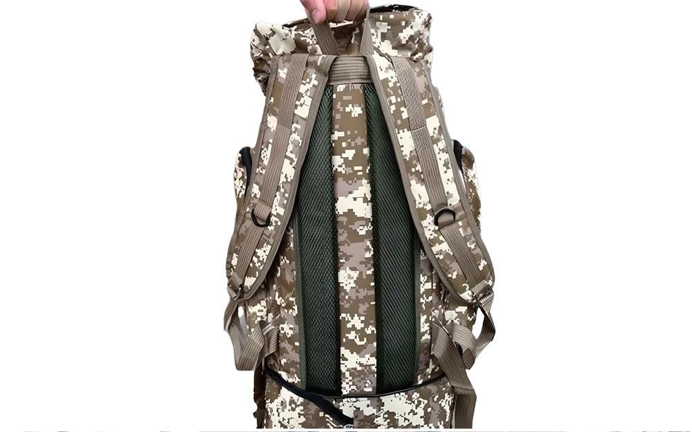 Karinė išlikimo kuprinė, 50L, ruda