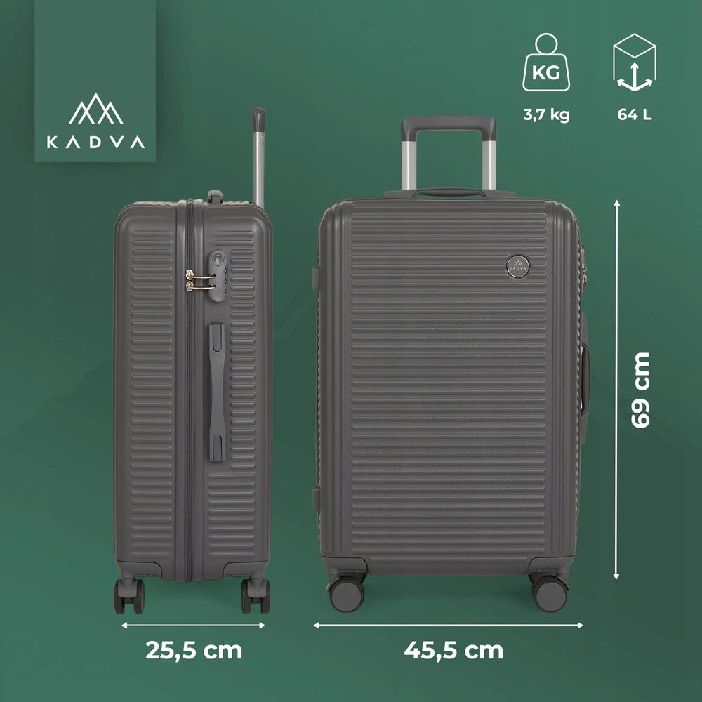 Kelioninis Lagaminas Kadva, 64 l