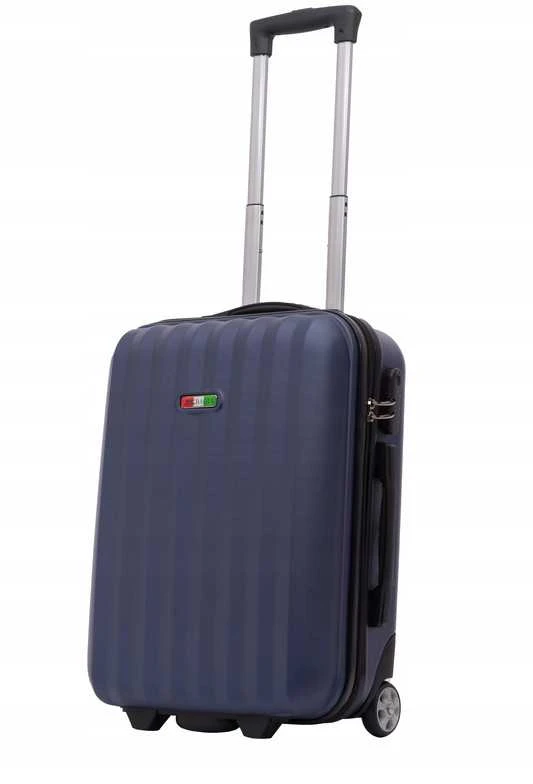 Kelioninis Mažas rankinio bagažo lagaminas BAGIA 35 l su 2 ratukais