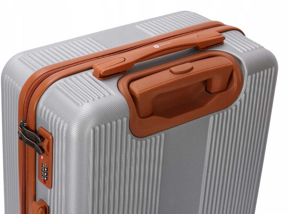 Kelioninis Mažas rankinio bagažo lagaminas su ratukais iš ABS plastiko, 39 l