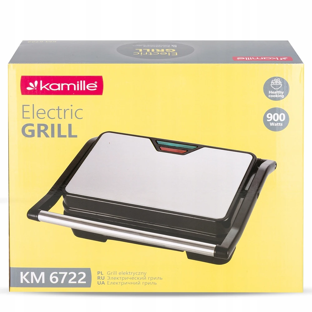 Kontaktinis grilis Kamille, 900 W