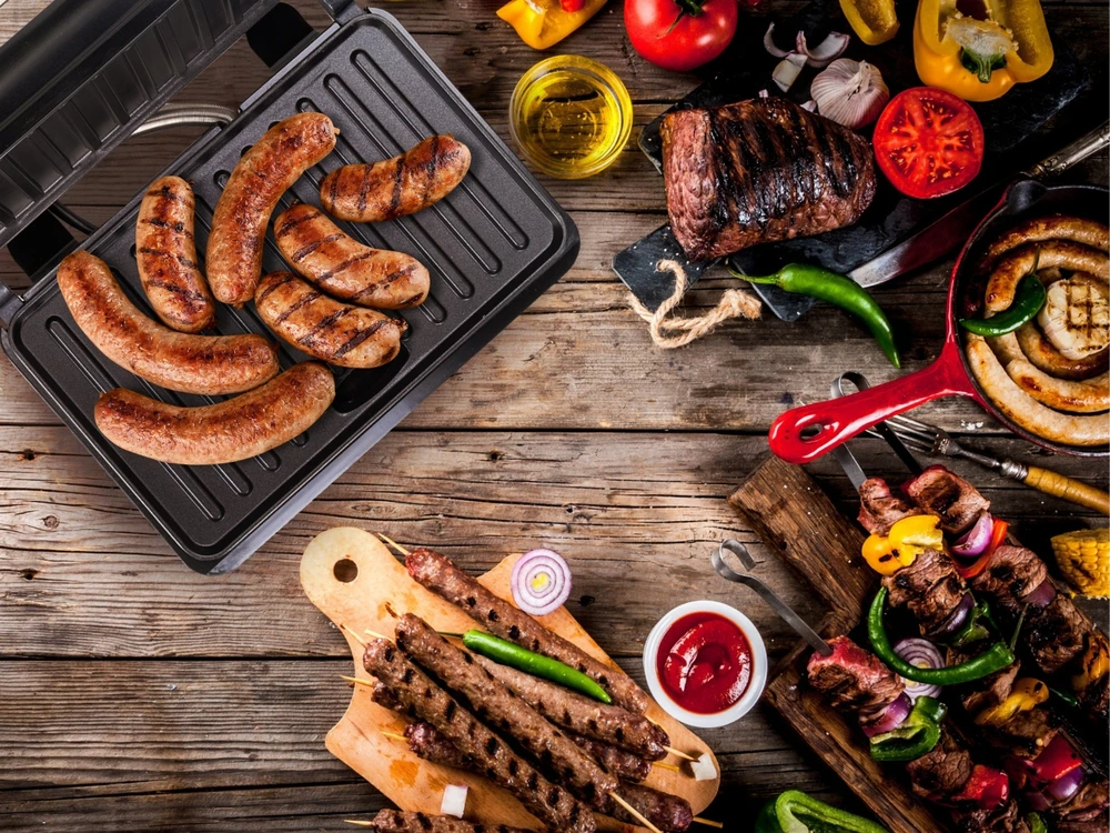 Kontaktinis grilis Kamille, 900 W