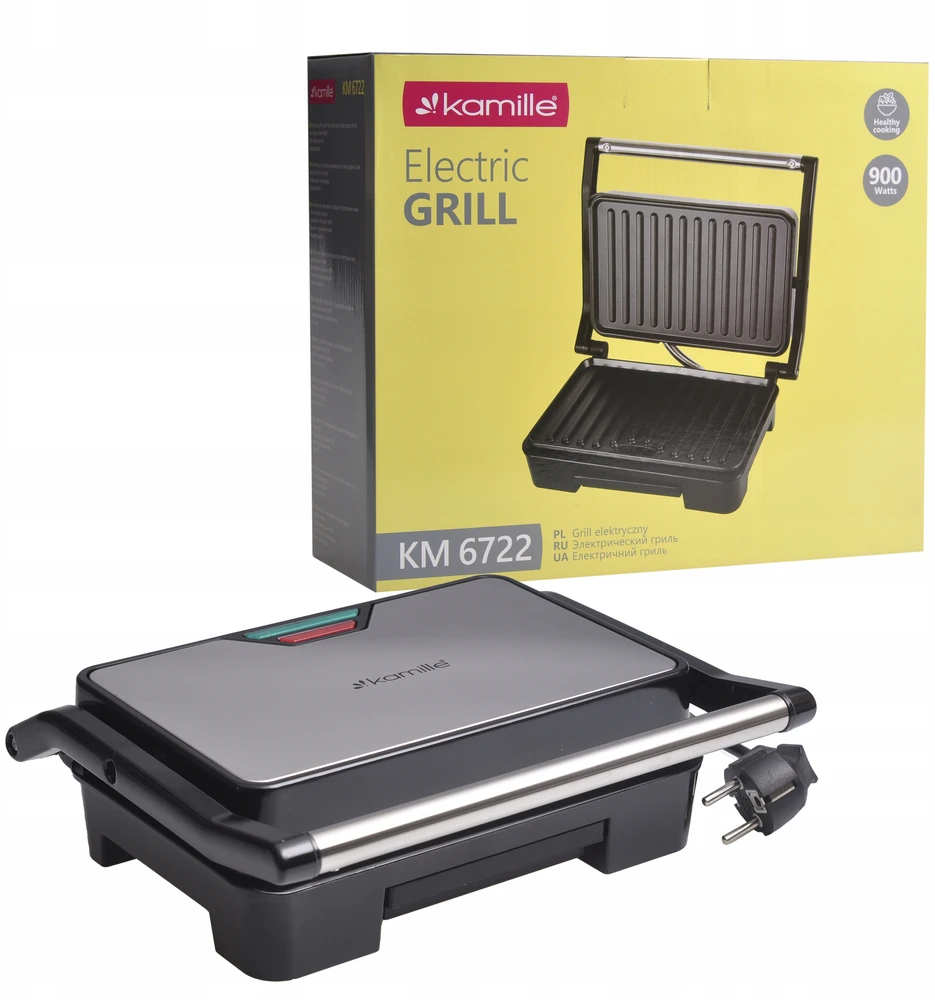 Kontaktinis grilis Kamille, 900 W