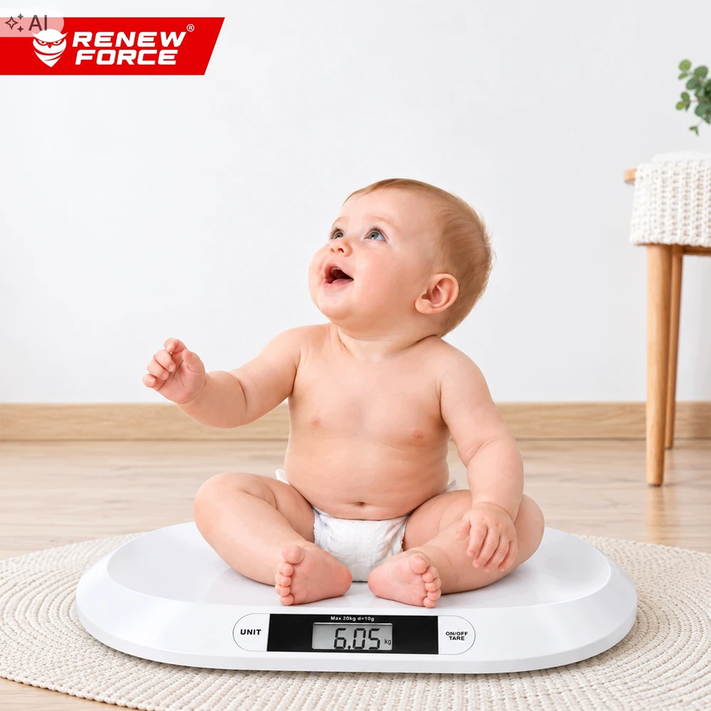 Kūdikių svarstyklės Renew Force, iki 20 kg