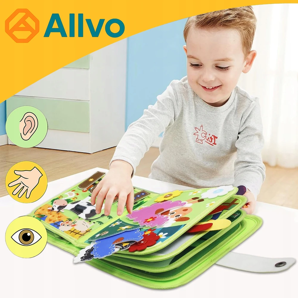 Lavinamoji manipuliacinė knygelė Allvo, 41 elementas