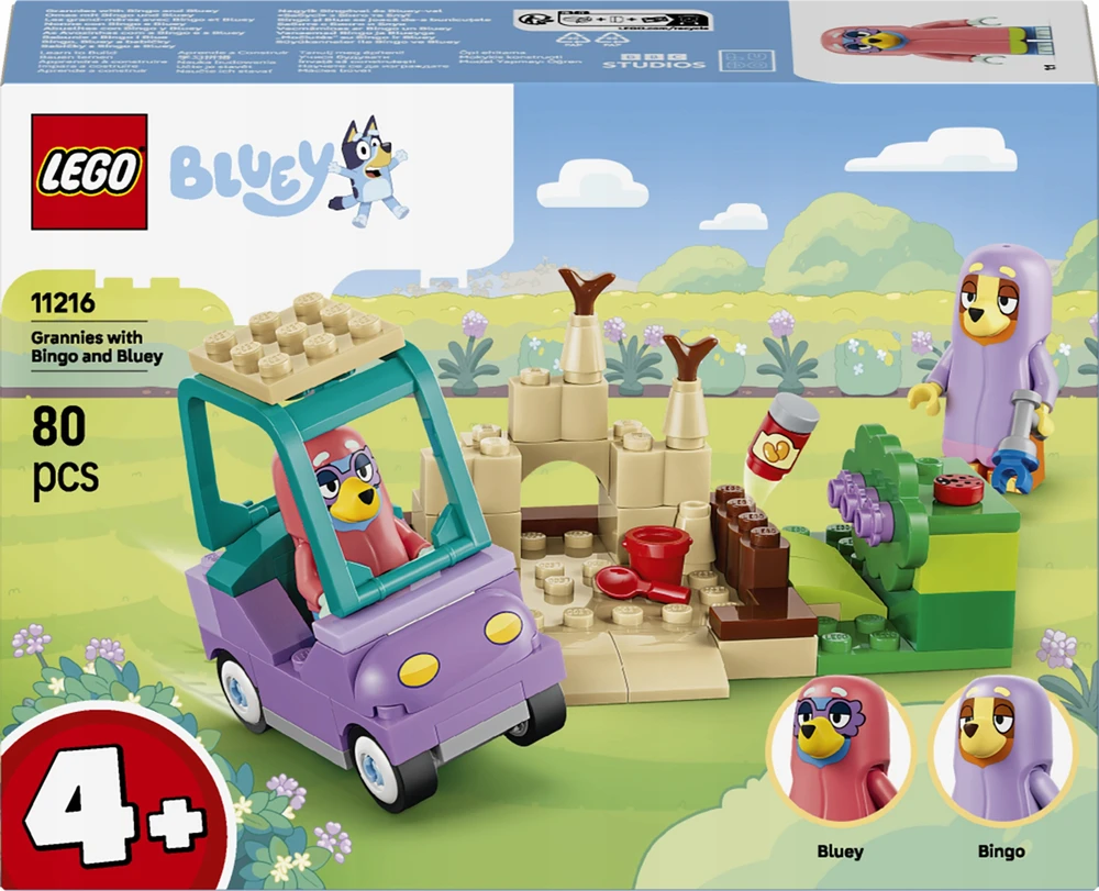 LEGO Bluey konstruktorius, 80 dalių