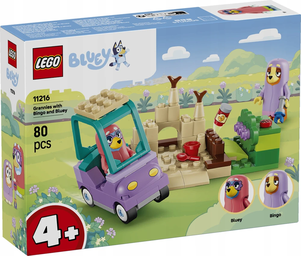 LEGO Bluey konstruktorius, 80 dalių