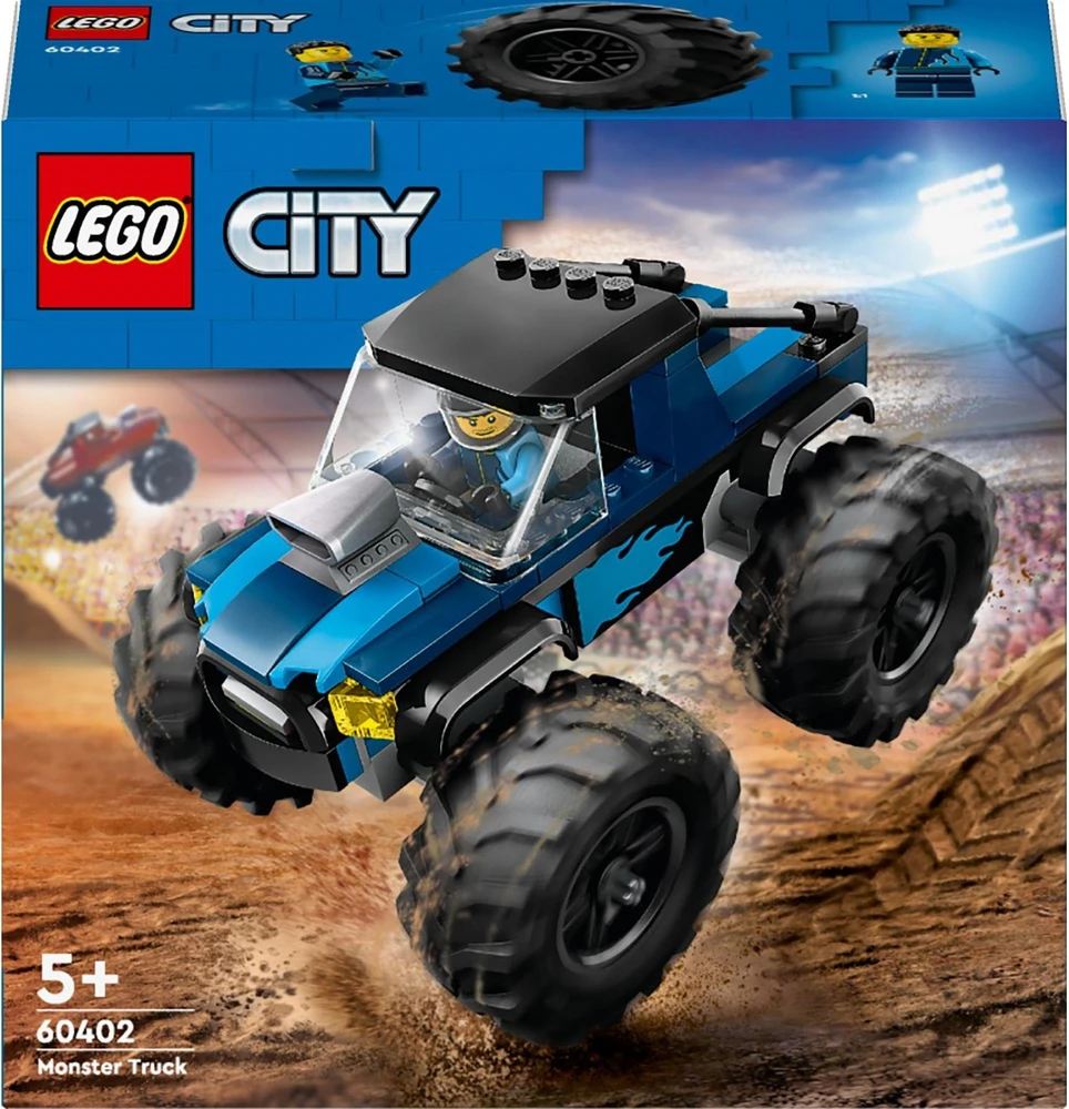 LEGO City monstrų sunkvežimio konstruktorius, 148 dalių