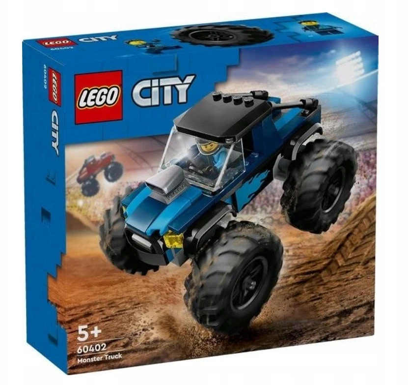 LEGO City monstrų sunkvežimio konstruktorius, 148 dalių