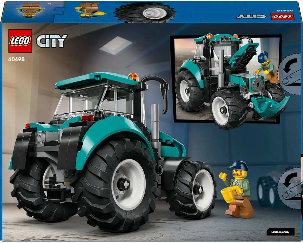 LEGO City traktoriaus konstruktorius, 204 dalių