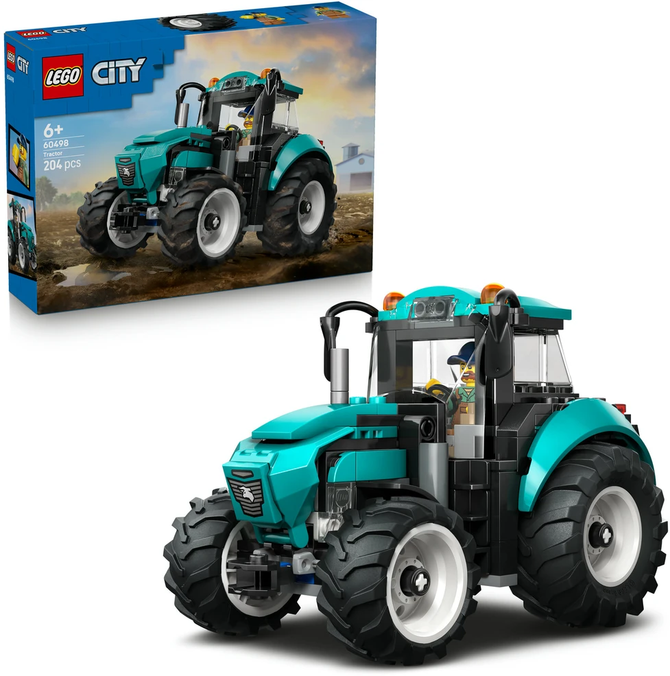 LEGO City traktoriaus konstruktorius, 204 dalių
